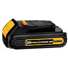 BATERIA DEWALT 20V 1.3 AMP ION LITIO DCB207-B3 1