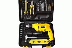 PROMO STANLEY TALADRO 1/2 600W+ESTUCHE CON ACCESORIOS