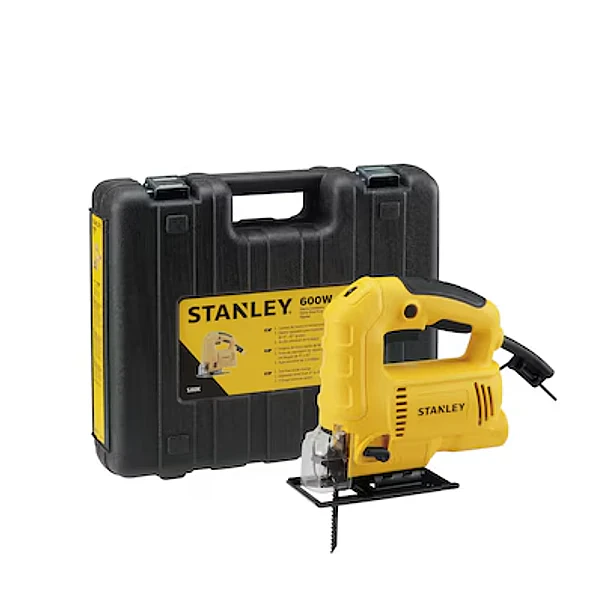 PROMO STANLEY SIERRA CALADORA 600W SJ60K-B3+LIJADORA ORBITAL 1/4