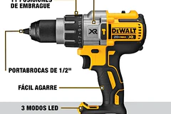 PROMO TALADRO DEWALT INAL 20V DCD996B+CARGADOR+BATERIA 3.0 AMP DCB230C