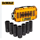 JGO DE COPAS IMPACTO DEWALT CUAD 1/2 17MM - 24MM 7 PZAS DWMT74737 1