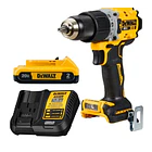 PROMO DEWALT TALADRO PERC 1/2 INAL DCD718L1-B3+ATORNILLADOR IMPC 20V X1/4