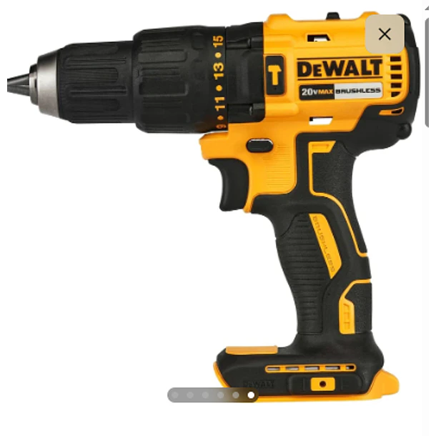 TALADRO PERC DEWALT 1/2 20V  DCD7781D12 BRUSHLEES 1