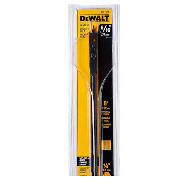 BROCA ESPADA DEWALT 5/16 DW1571 1