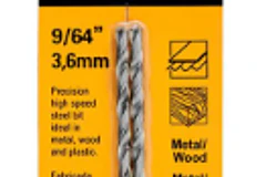 BROCA HSS DEWALT 9/64