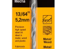 BROCA HSS DEWALT 13/64