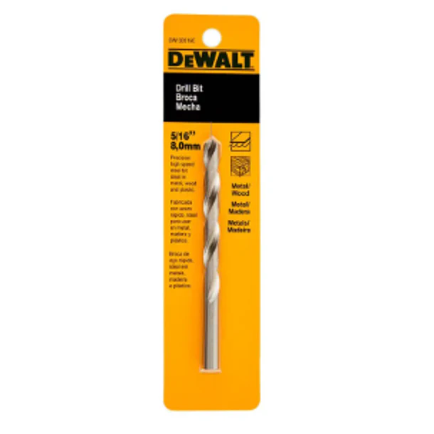 BROCA HSS DEWALT 5/16 DW130516C 1