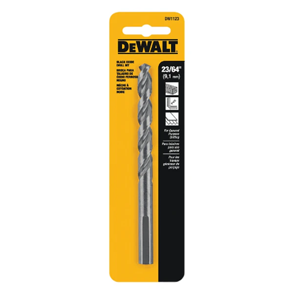 BROCA HSS DEWALT 23/64 1