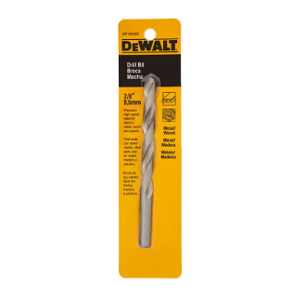 BROCA HSS DEWALT 3/8 DW130038C 1