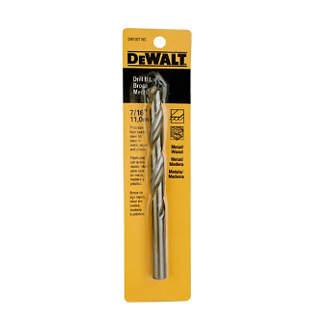 BROCA HSS DEWALT 7/16 DW130716C 1