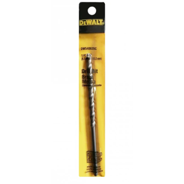 BROCA MURO DEWALT 1/4 X 8PUL 1
