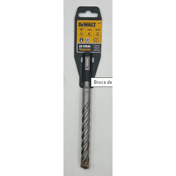BROCA DEWALT SDS + ROCK CARDIBE 5/8 X 6 X 8 DW5446 1