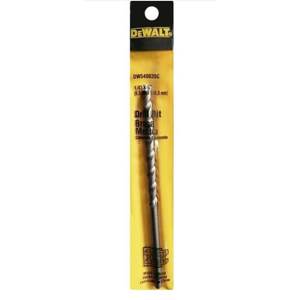 BROCA MURO DEWALT  1/4 X 6 PUL DW5225::Y 1