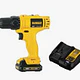 TALADRO ATORNILLA DEWALT 12 V +BATERIA+CARGADOR DCD700LC1-B3