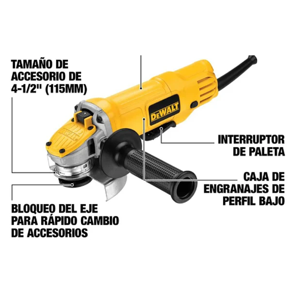 PROMO DEWALT PULIDORA 4 1/2 1