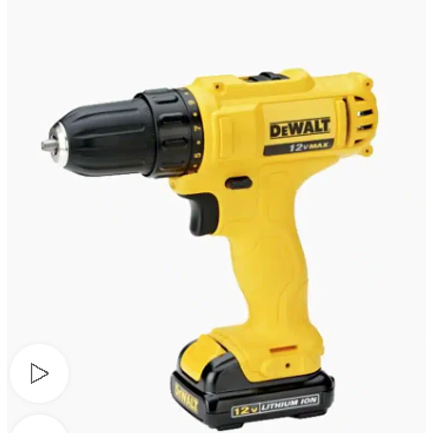 PROMO DEWALT TALADRO ATORNILLADOR 12V MAX DCD700AC+ BATERIA+ACCESORIOS+MALETIN 2