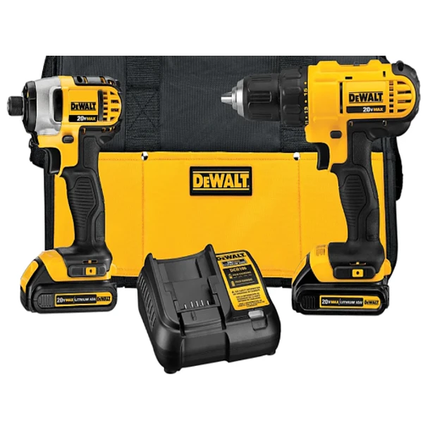 PROMO DEWALT TALADRO INAL 12V 1.3 AMP DCD700 + ATORNILLADOR DEWALT DCF805 DCK201C2-B3 1