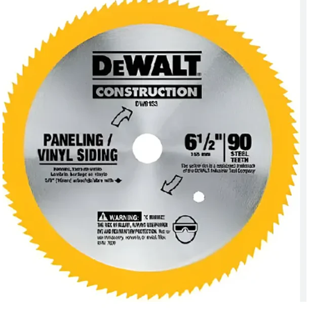 SIERRA CIRCULAR DEWALT  6-1/2” 20V MAX + DISCO DE SIERRA CIRCULAR 6-1/2 + BATERIA 4AH + CARGADOR DCS391B 2