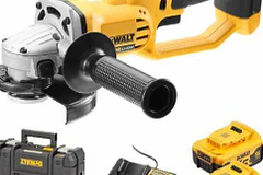 PULIDORA DEWALT INAL 4.1/2 20V MAX +CARGADOR +2 BATERIAS 5AH DCG412P2 DESCON 