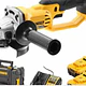 PULIDORA DEWALT INAL 4.1/2 20V MAX +CARGADOR +2 BATERIAS 5AH DCG412P2 DESCON 