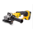 PULIDORA DEWALT INAL 4.1/2 20V MAX +CARGADOR +2 BATERIAS 5AH DCG412P2 DESCON  3