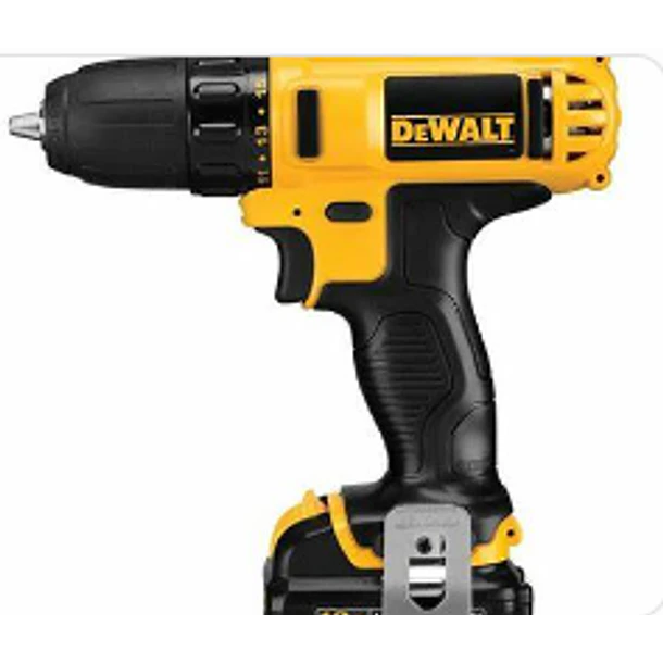 TALADRO ATOR  DEWALT  3/8 12V INHALAMBRICO DCD710S2 1