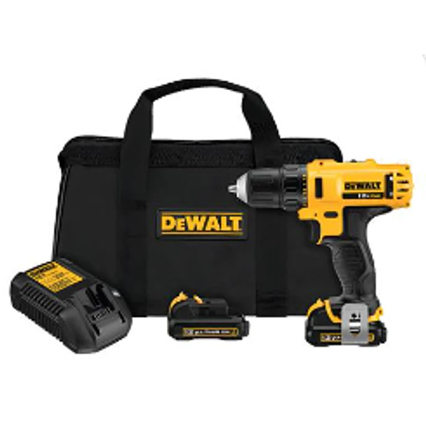 TALADRO ATOR  DEWALT  3/8 12V INHALAMBRICO DCD710S2 3