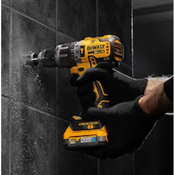 PROMO DEWALT TALADRO PER 1/2 2 VEL+CARGADOR+1BAT+BOLSA  LONA DCD796E1-B3 2