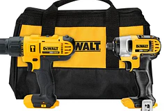 TALADRO PERCUTOR INAL 1/2 DEWALT DCD776+ATORNI IMPACTO 1/4 DCF885 +2BAT+CAJA+CARGA