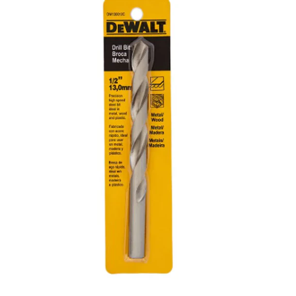 BROCA DEWALT HSS X UNIDAD 1/2 DWA32012G 1