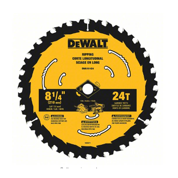 DISCO SIERRA CIRCULAR DEWALT 8 1/4 X 24D REF DW3100