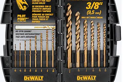 JGO BROCAS HSS DEWALT 1/16-3/8 14PZAS DW1263