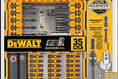 JGO DE PUNTAS DEWALT DWA2SLS63ND FLEX TOR. 35 PZAS