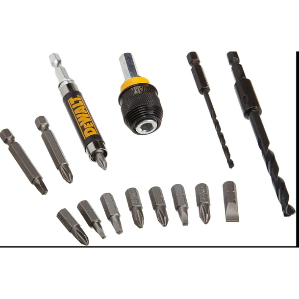 JGO PUNTAS DEWALT 15 PZS DW-2513 2