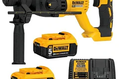 PROMO ROTOMAR DEWALT SDS PLUS INAL 20V MAX+2 BAT 5AH+CARGADOR+DCH133H2-B3