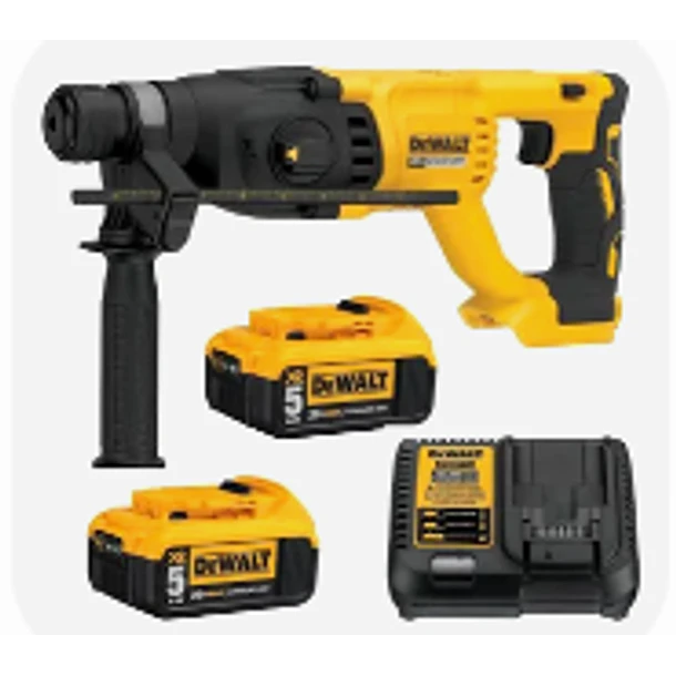 PROMO ROTOMAR DEWALT SDS PLUS INAL 20V MAX+2 BAT 5AH+CARGADOR+DCH133H2-B3 2