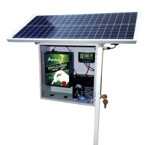 IMPULSADOR SOLAR CERCA ELECTRICA 120KM  1