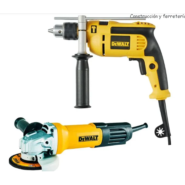 PROMO DEWALT TALADRO 1/2 PERCUTOR DWD024+ PULIDORA 4 1/2 DWE4010 DWE024-B3O 1