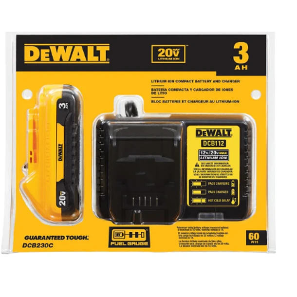 REPUESTO DEWALT BATERIA 20V MAX XR 3AH DCB200 1