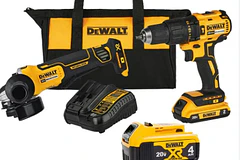 PROMO DEWALT ATORNILLADOR DCD7781D1+PULIDORA 4 1/2 DCG413B+BATERIA 4AH DCD7781D1-B3A 