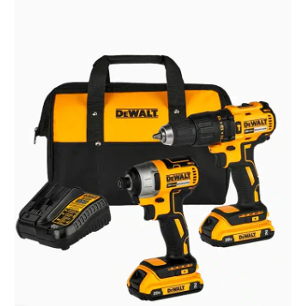 PROMO DEWALT ATORN+PISTOLA IMPAC 1/2 DCK276D2-B3+ BATERIA 4AH DCB204 DCK276D2-B3A