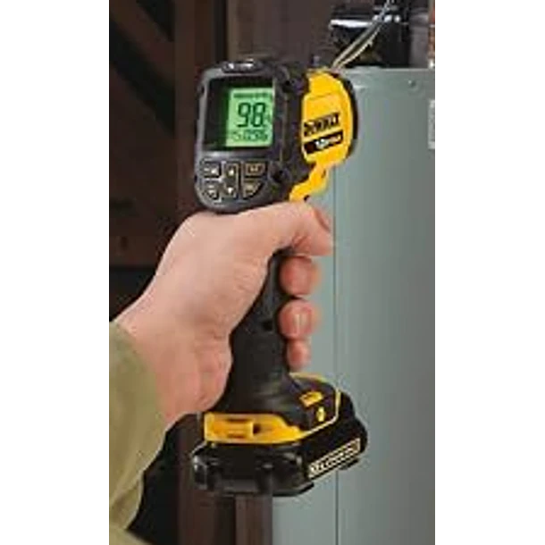 TERMOMETRO DEWALT INFRARROJO 29°C A 500°C 12V MAX DCT414S1 2