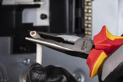PINZA PUNTA SATA LARGA 1000V 6