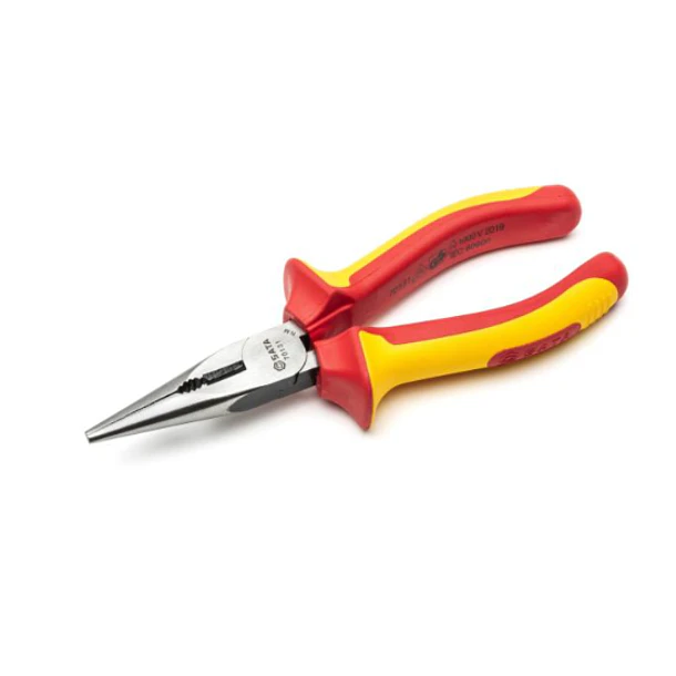 PINZA PUNTA SATA LARGA 1000V 6