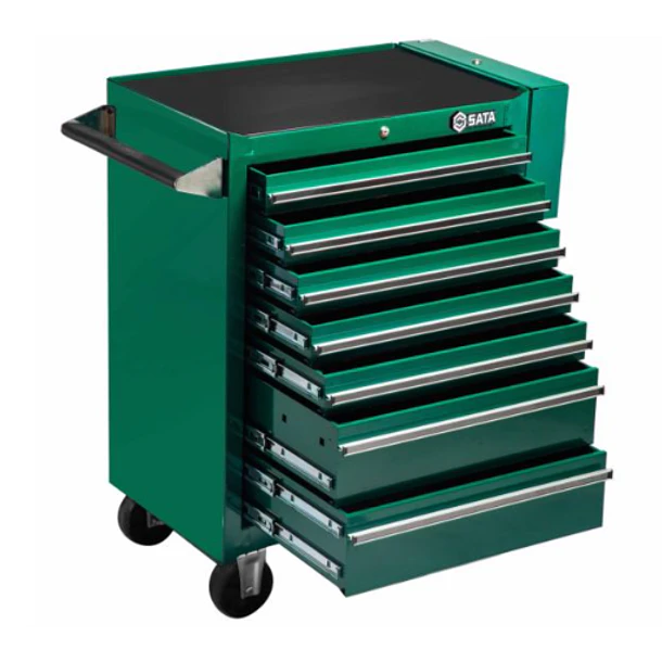 CAJA PARA HERRAMIENTA SATA CON 7 GAVETAS - VERDE ST95107SC 2
