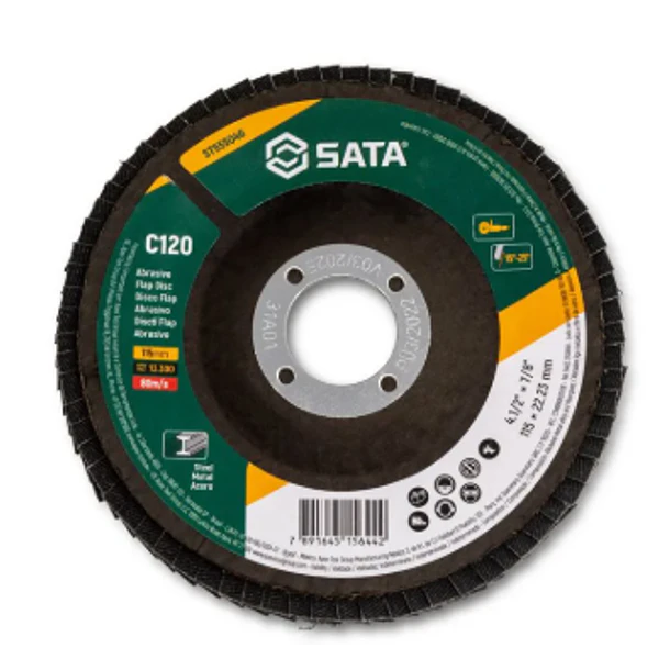 DISCO FLAP SATA  4.1/2 GR 120 ST55504G  2