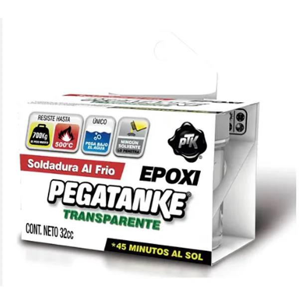 PEGATANKE 33 MIN TRANSPARENTE