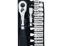 JGO COPAS SATA CUAD 1/4 13PZ  CABEZA PERA  ST09521G