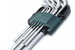 JGO LLAVES BRISTOL SATA P/BOLA  COLORES X9 PZAS 1.5-10MM ST09101CHBSJ