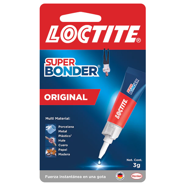PEGANTE LOCTITE SUPER BONDER 3 GRMS 2719678